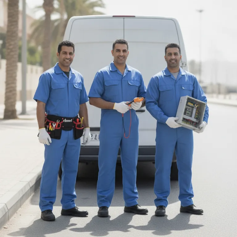 استبدال لوحة كهرباء فريق في جبل علي